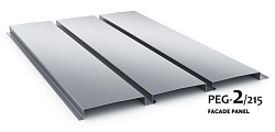 Trapezoidal and facade sheets - PEG - 2/215 facade panel