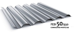 Trapezoidal and facade sheets - FEB - 50/930 roof profile / facade - corrugated sheets