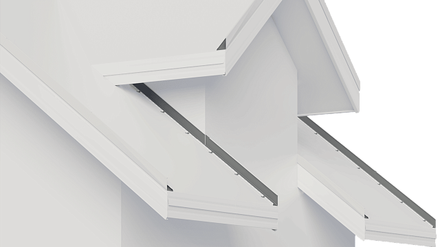 System of Modular Flashings MOD - Inner barge flashing WW 83 L/R