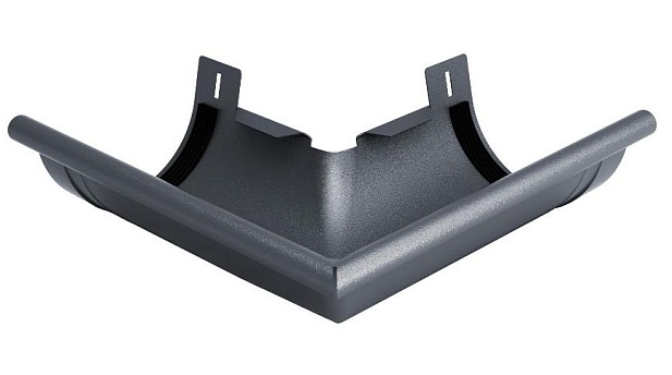 Gutter systems - External gutter angle 90° Satin