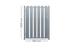 Fence systems - Picket & Rail fences Wicket 01