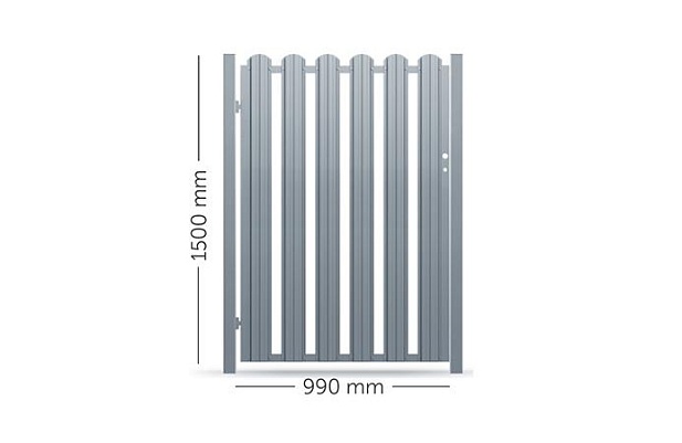 Fence systems - Picket & Rail fences Wicket 01