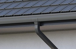 Gutter systems - Square Steel Gutter System 135/80 Flamingo iQ