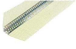 Drywall profiles and accessories - Aluminium corner with fibre mesh