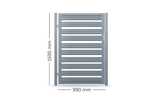 Fence systems - Picket & Rail fences Wicket 02