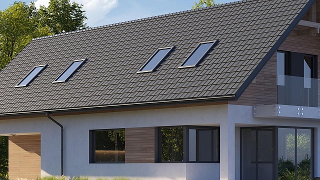 Modular roofs - Como IDEAL-SATIN