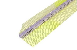 Drywall profiles and accessories - PVC corner with fibre mesh